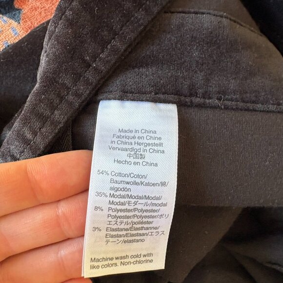 J. Crew Stretch Velvet Overalls - Picture 6 of 7